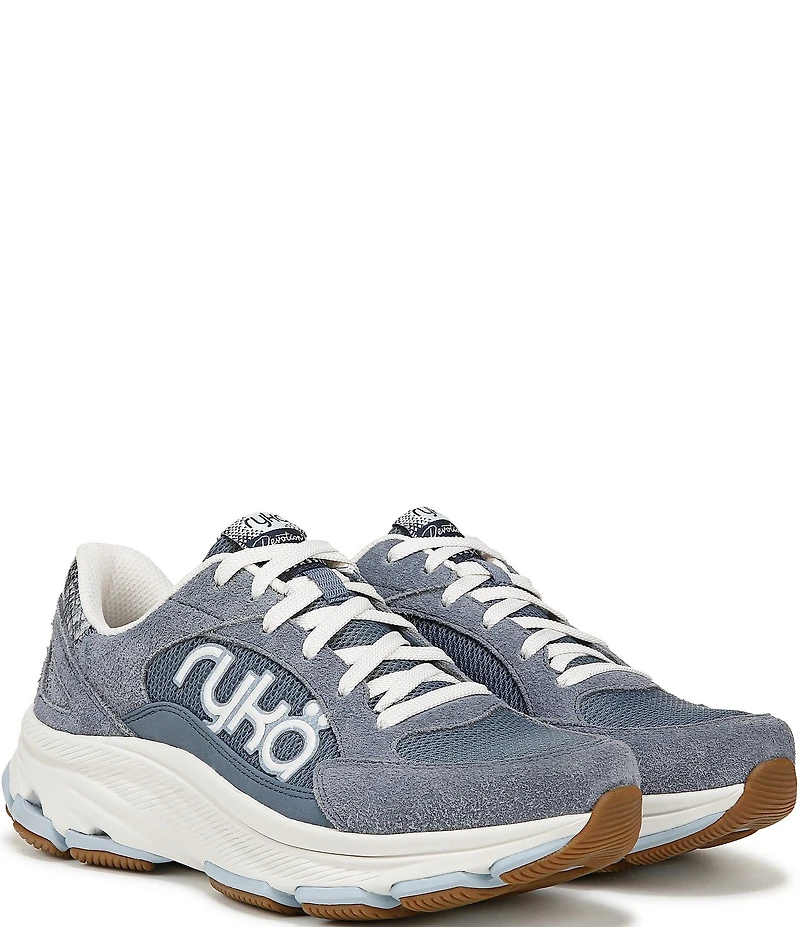 Ryka Devotion X Max Snake Print Walking Sneakers