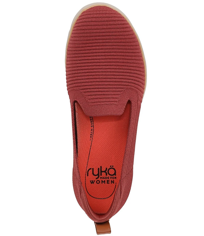 Ryka Effortless Stretch Knit Washable Slip On Sneakers