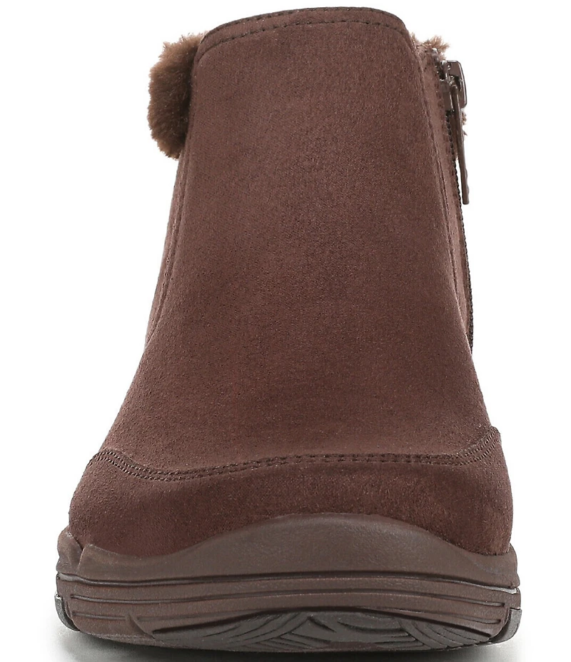 Ryka Women's Amaze Faux Fur Collar Sporty Ankle Booties
