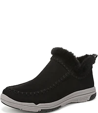 Ryka Women's Arrow Faux Fur Sherpa Collar Ankle Booties