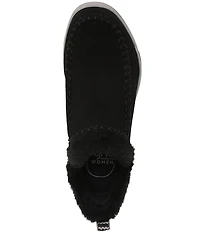 Ryka Women's Arrow Faux Fur Sherpa Collar Ankle Booties