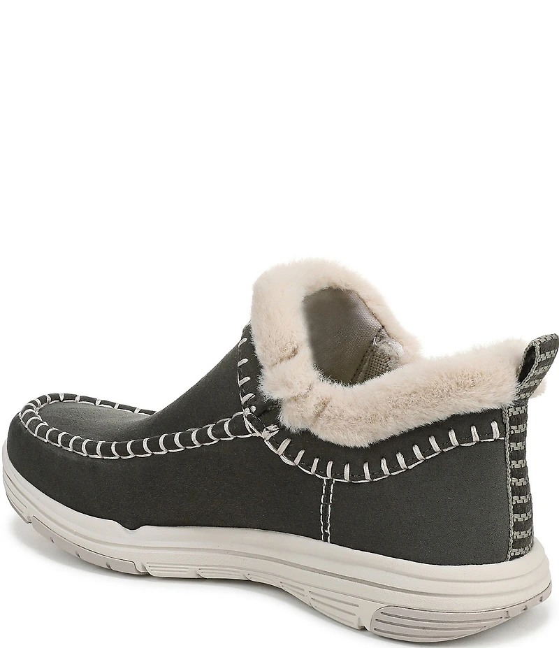 Ryka Women's Arrow Faux Fur Sherpa Collar Ankle Booties