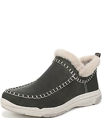 Ryka Women's Arrow Faux Fur Sherpa Collar Ankle Booties