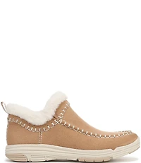 Ryka Women's Arrow Faux Fur Sherpa Collar Ankle Booties
