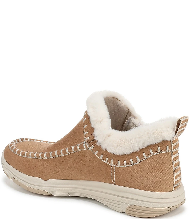 Ryka Women's Arrow Faux Fur Sherpa Collar Ankle Booties