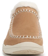 Ryka Women's Arrow Faux Fur Sherpa Collar Ankle Booties