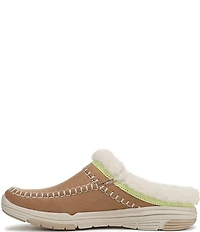 Ryka Women's Arrow Faux Fur Sherpa Collar Mule Slippers