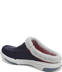 Ryka Women's Arrow Faux Fur Sherpa Collar Mule Slippers
