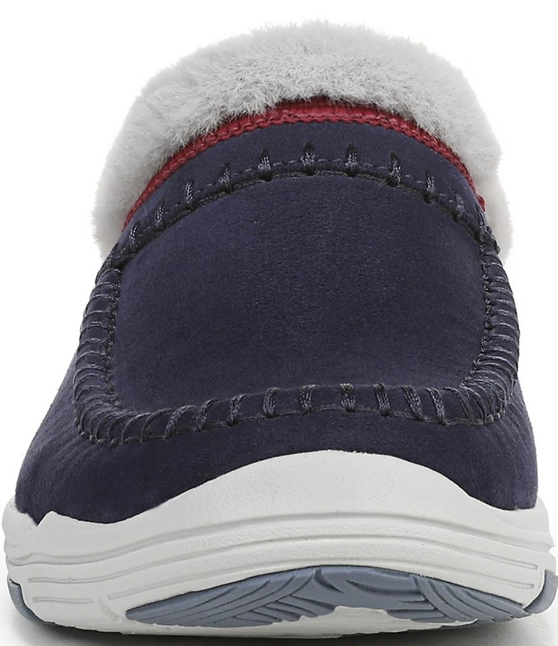 Ryka Women's Arrow Faux Fur Sherpa Collar Mule Slippers