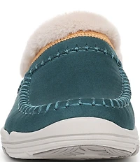 Ryka Women's Arrow Faux Fur Sherpa Collar Mule Slippers