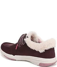 Ryka Women's Avid Faux Fur Trim Slip On Sneakers