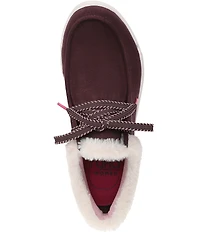 Ryka Women's Avid Faux Fur Trim Slip On Sneakers