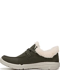 Ryka Women's Avid Faux Fur Trim Slip On Sneakers