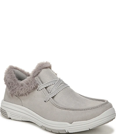 Ryka Women's Avid Faux Fur Trim Slip On Sneakers