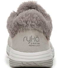 Ryka Women's Avid Faux Fur Trim Slip On Sneakers