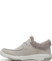 Ryka Women's Avid Faux Fur Trim Slip On Sneakers