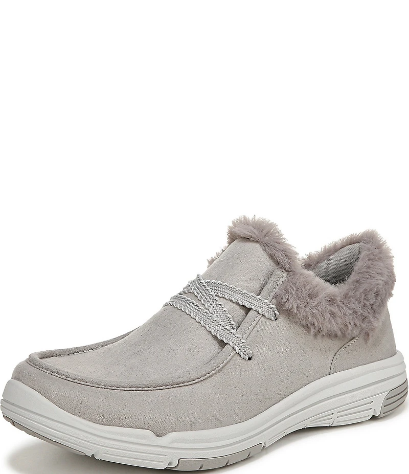 Ryka Women's Avid Faux Fur Trim Slip On Sneakers