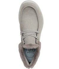 Ryka Women's Avid Faux Fur Trim Slip On Sneakers