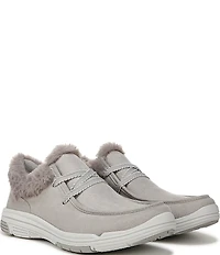 Ryka Women's Avid Faux Fur Trim Slip On Sneakers