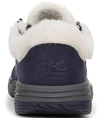 Ryka Women's Avid Faux Fur Trim Slip On Sneakers