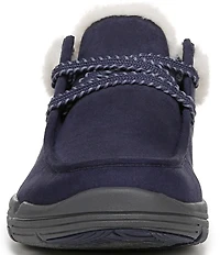 Ryka Women's Avid Faux Fur Trim Slip On Sneakers