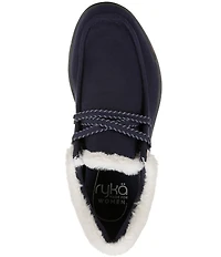 Ryka Women's Avid Faux Fur Trim Slip On Sneakers