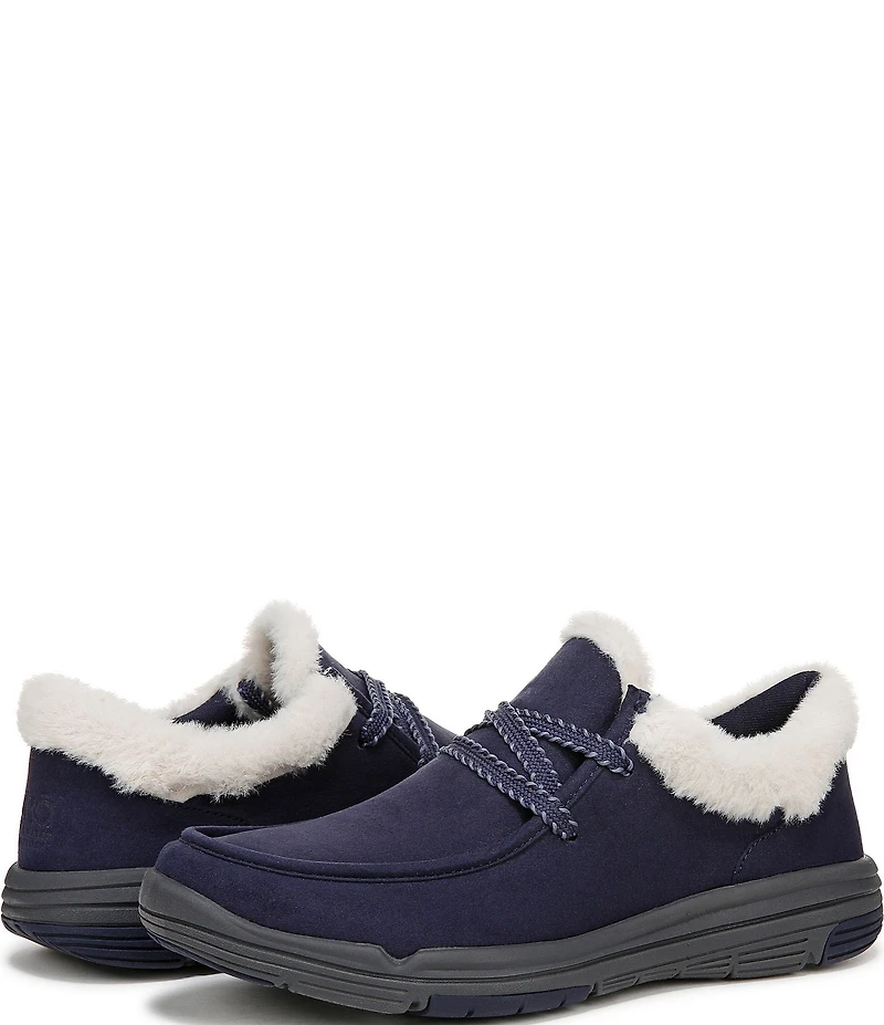Ryka Women's Avid Faux Fur Trim Slip On Sneakers