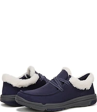 Ryka Women's Avid Faux Fur Trim Slip On Sneakers