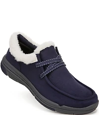 Ryka Women's Avid Faux Fur Trim Slip On Sneakers