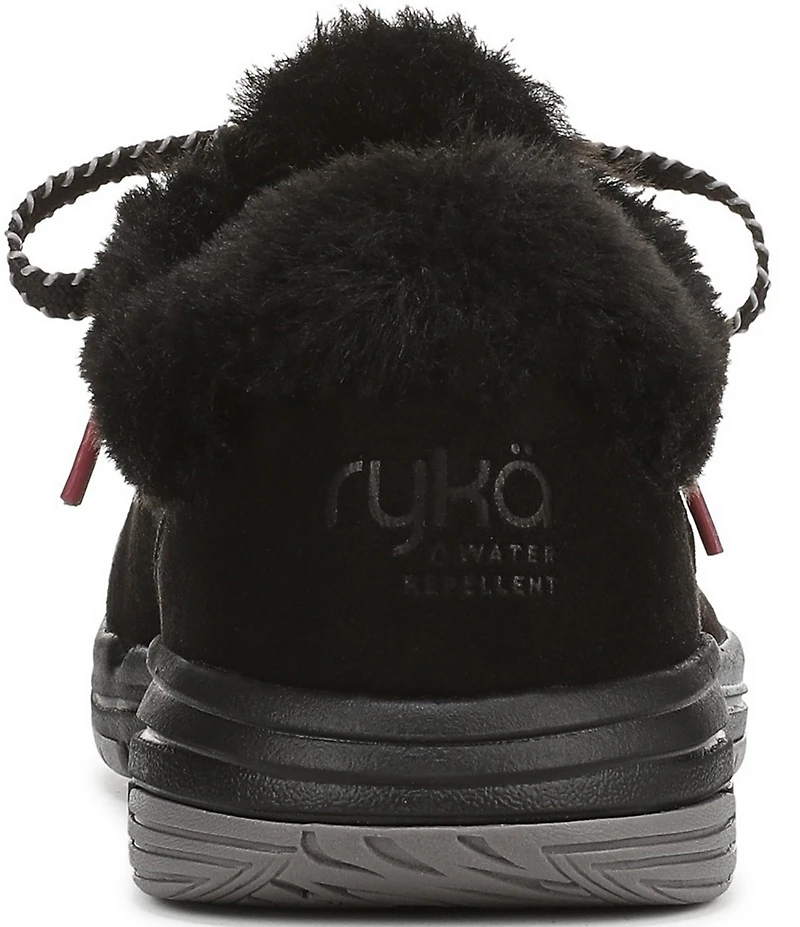 Ryka Women's Avid Faux Fur Trim Slip On Sneakers