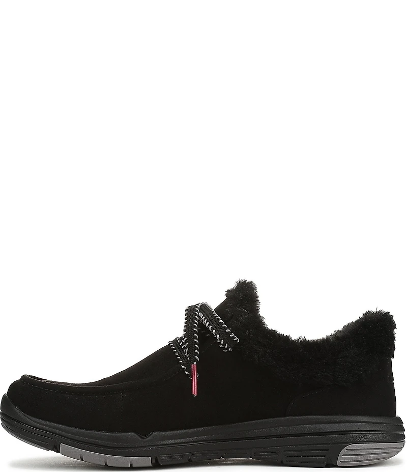 Ryka Women's Avid Faux Fur Trim Slip On Sneakers
