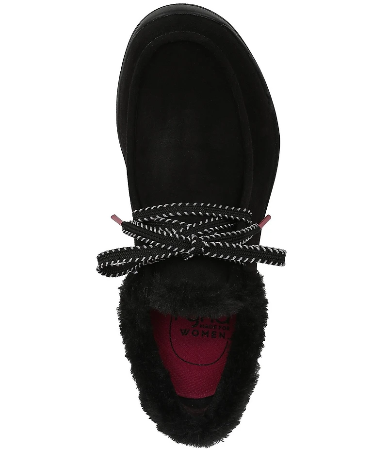 Ryka Women's Avid Faux Fur Trim Slip On Sneakers