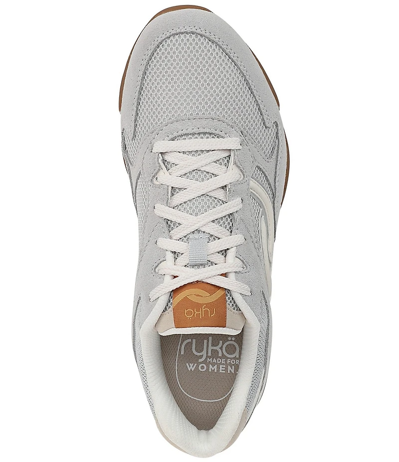 Ryka Women's Candor Mesh and Suede Fitness Sneakers