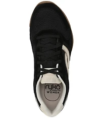Ryka Women's Candor Mesh and Suede Fitness Sneakers