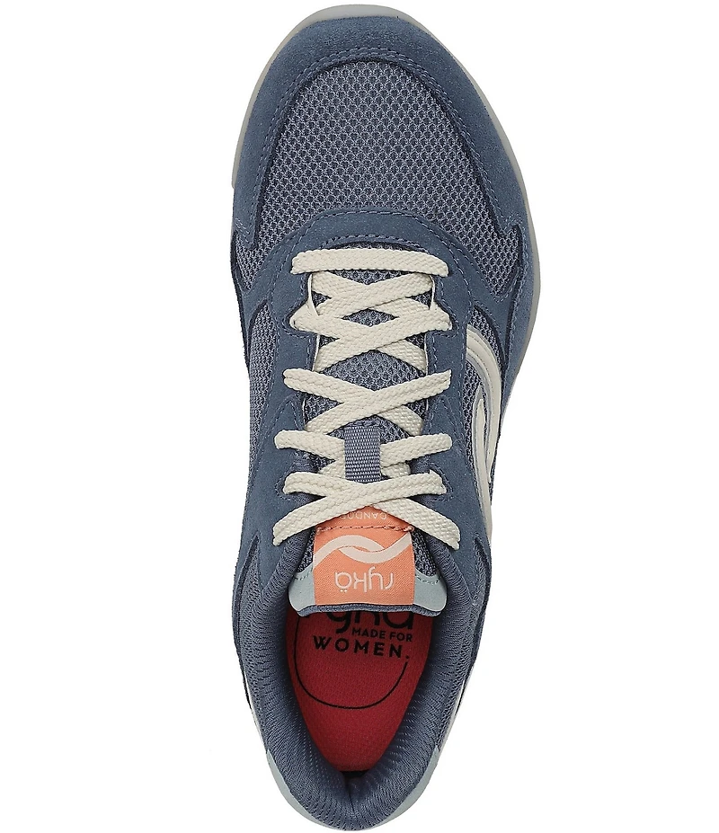 Ryka Women's Candor Mesh and Suede Fitness Sneakers