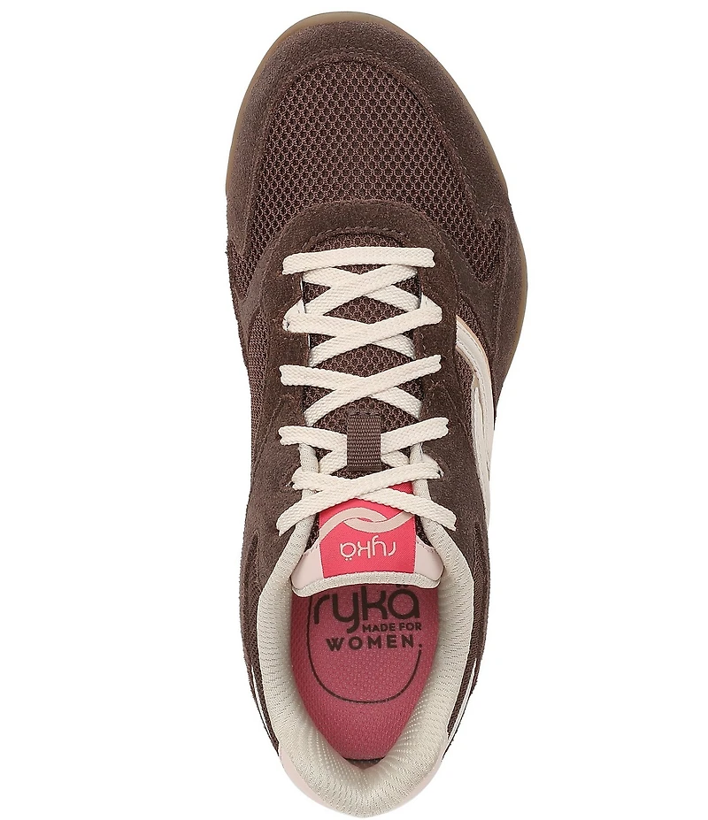 Ryka Women's Candor Mesh and Suede Fitness Sneakers