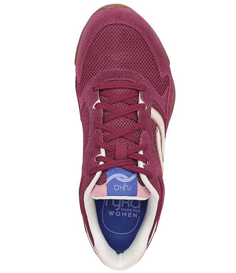 Ryka Women's Candor Mesh and Suede Fitness Sneakers