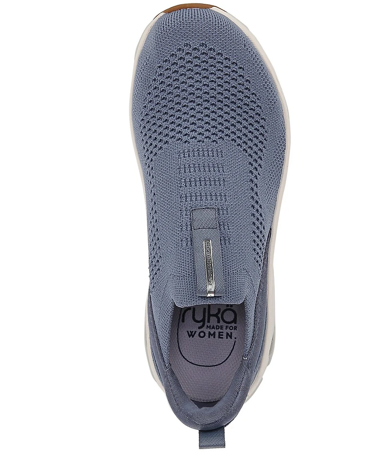 Ryka Women's Devotion Max Knit Slip On Walking Sneakers