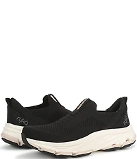Ryka Women's Devotion Max Knit Slip On Walking Sneakers