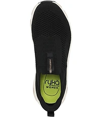 Ryka Women's Devotion Max Knit Slip On Walking Sneakers