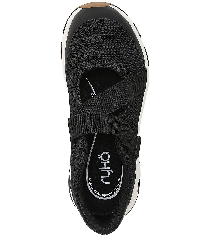 Ryka Women's Devotion Mesh Mary Jane Walking Sneakers