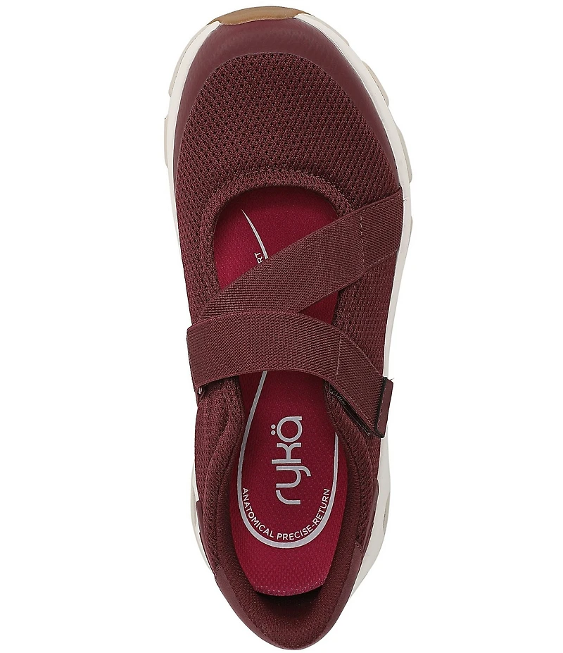 Ryka Women's Devotion Mesh Mary Jane Walking Sneakers