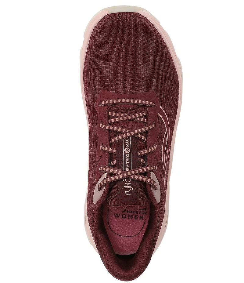 Ryka Women's Devotion X Max 2 Mesh Fabric Walking Sneakers