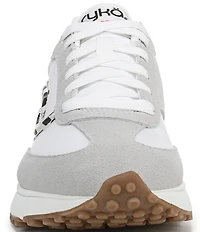 Ryka Women's Jetsetter Leopard Print Nylon and Suede Sneakers