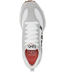 Ryka Women's Jetsetter Leopard Print Nylon and Suede Sneakers