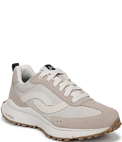 Ryka Women's Jetsetter Nylon and Suede Retro Sneakers