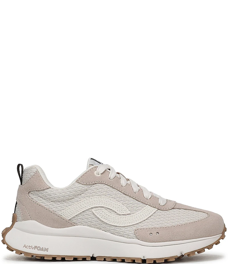 Ryka Women's Jetsetter Nylon and Suede Retro Sneakers