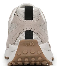 Ryka Women's Jetsetter Nylon and Suede Retro Sneakers