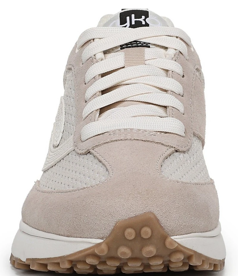 Ryka Women's Jetsetter Nylon and Suede Retro Sneakers