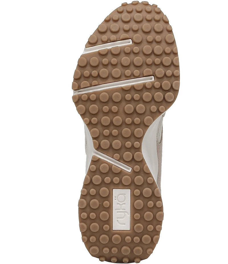 Ryka Women's Jetsetter Nylon and Suede Retro Sneakers